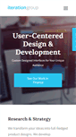 Mobile Screenshot of iterationgroup.com